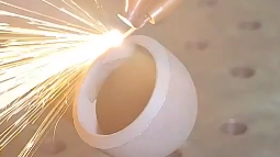 Pdkj robot laser welder Applied to the hardware industry - welding Stainless ste