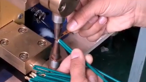 PDKJ desktop spot welder Applied tothe Electronics Industry - Welding Copper 1-2