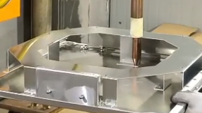 PDKJ standing spot welder Applied to the sheet metal industry - welding Aluminum