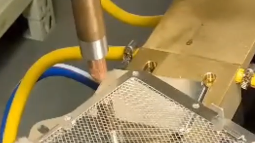 PDKJ standing spot welder Applied to the sheet metal industry - welding Aluminum