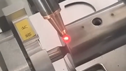 PDKJ handheld laser welder+customized fixture welding Iron 1.5-2.5mm circular ta