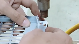 PDKJ standing spot welder Applied to the sheet metal industry - welding Galvaniz