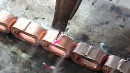 PDKJ handheld laser welder Applied to the terminal industry Welding 2.5mm copper