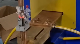 PDKJ standing spot welder Applied to the sheet metal industry - weldingRed coppe