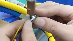 PDKJ desktop spot welder Applied to the Electronics Industry - Welding Copper wi