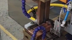 PDKJ Spot welder - Process Solder 1-2mm galvanized plate slide rail